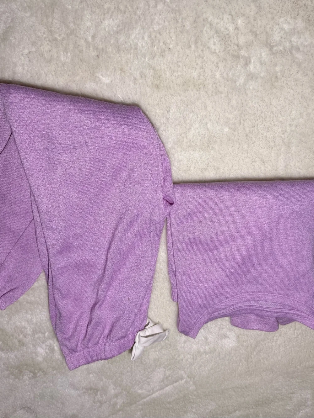 Gap Kids 2 piece pajamas lounge set purple size 8